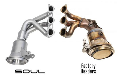 Porsche 992 Carrera / Turbo Street Headers - SOUL Performance