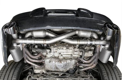 Porsche 996 Carrera Sport Side Mufflers - Polished Chrome X-50 Style Tips - SOUL Performance