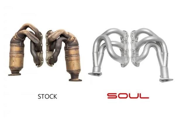 Porsche 997.2 Carrera Long Tube Competition Headers (catless) - SOUL Performance