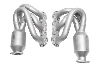 Porsche 997.2 Carrera Long Tube Street Headers (w/ HJS HD 200 Cell Cats) - SOUL Performance
