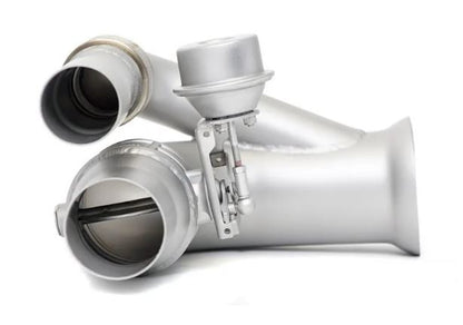 Porsche 997 / 997.2 GT3 Side Muffler Bypass Pipes (Valved) - SOUL Performance