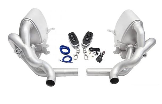 Porsche 997.1 Carrera Valved Exhaust - Reuse Factory Tips - SOUL Performance