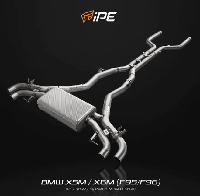 BMW X5M/X6M F95/F96 (Competition) iPE Cat Back System