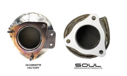 Chevrolet C8 Z06 Sport Catalytic Converters - SOUL Performance