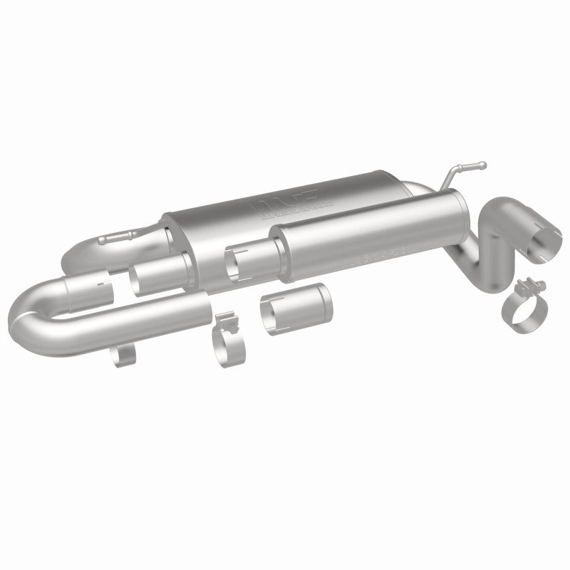 MagnaFlow 18-23 Jeep Wrangler JL 2.0L/3.6L Overland Series Axle-Back Exhaust