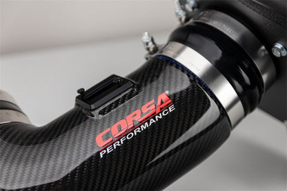 Corsa 2017-2023 Chevrolet Camaro ZL1 Carbon Fiber Air Intake w/ MaxFlow 5 Oil Filtration