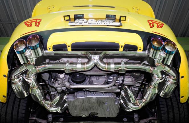 Porsche 991 Carrera S / 4S / GTS / 4 GTS (EVO Version) iPE Header