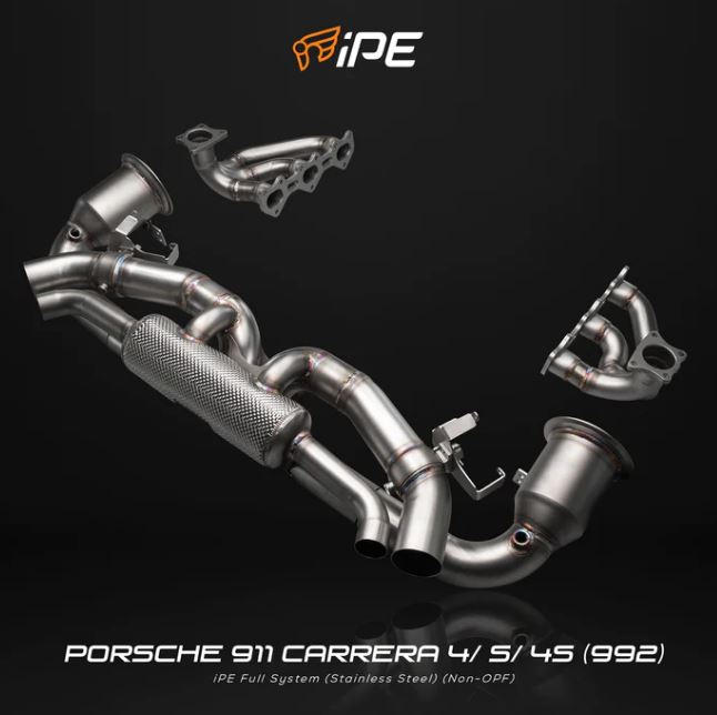 Porsche 992 Carrera /4/S/GTS/4S iPE Cat Back System