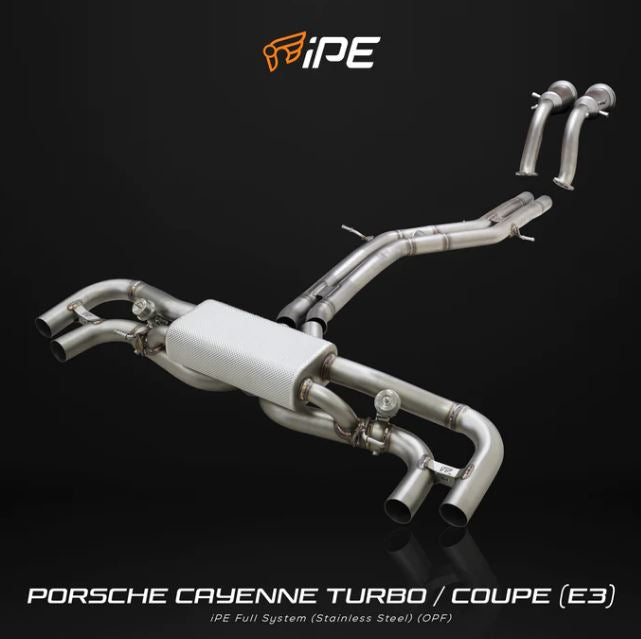 Porsche E3 Cayenne Turbo 4.0T / Coupe 4.0T iPE Cat Back System