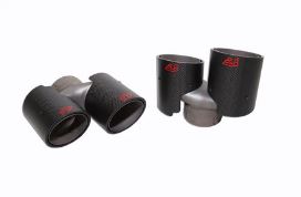 BMW 520i/525i/530i G30 iPE Tips (Carbon Fiber)(Dual Side Dual Out Tips)