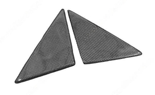 Fabspeed Carbon Fiber Outer Door Triangle Trim F8 Tributo  Spider Ferrari