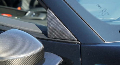 Novitec Ferrari F8 Tributo/Spider Triangle Cover for Side Window