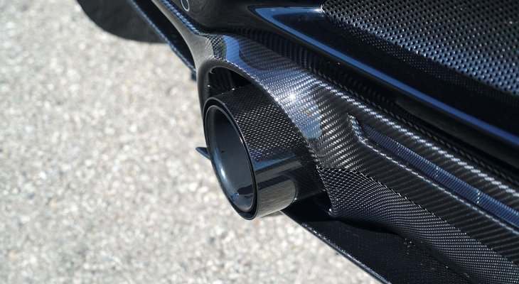 Novitec Ferrari F8 Tributo/Spider Carbon-stainless steel tailpipes (pair)