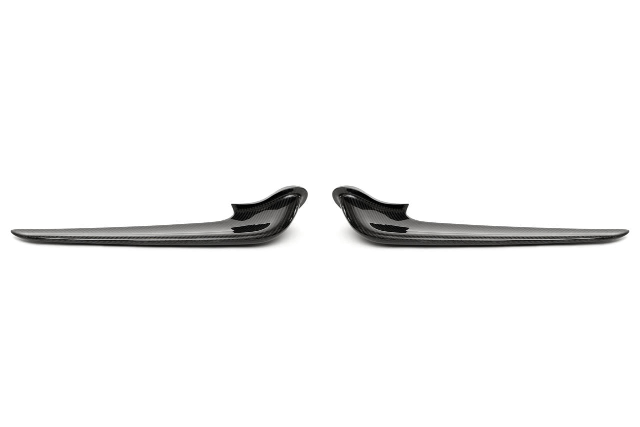 Fabspeed Ferrari 458 Italia Carbon Fiber Front Bumper Blades (2010-2015)