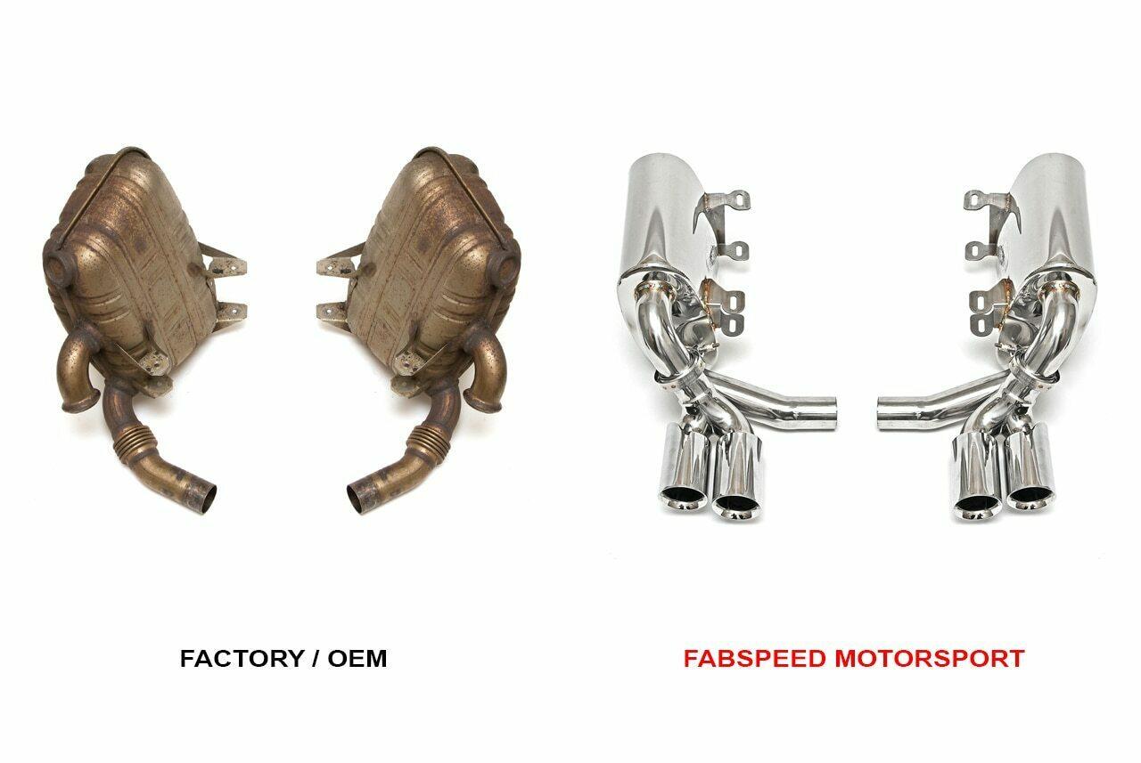 Fabspeed Porsche 996 Carrera Maxflo Performance Exhaust System (1999-2004)