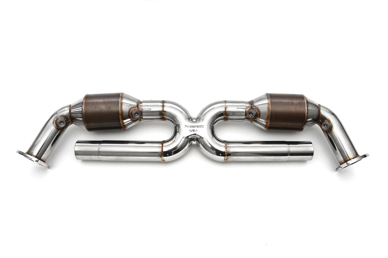 Fabspeed Porsche 996 Carrera Sport Catalytic Converter X-Pipe (1999-2004)