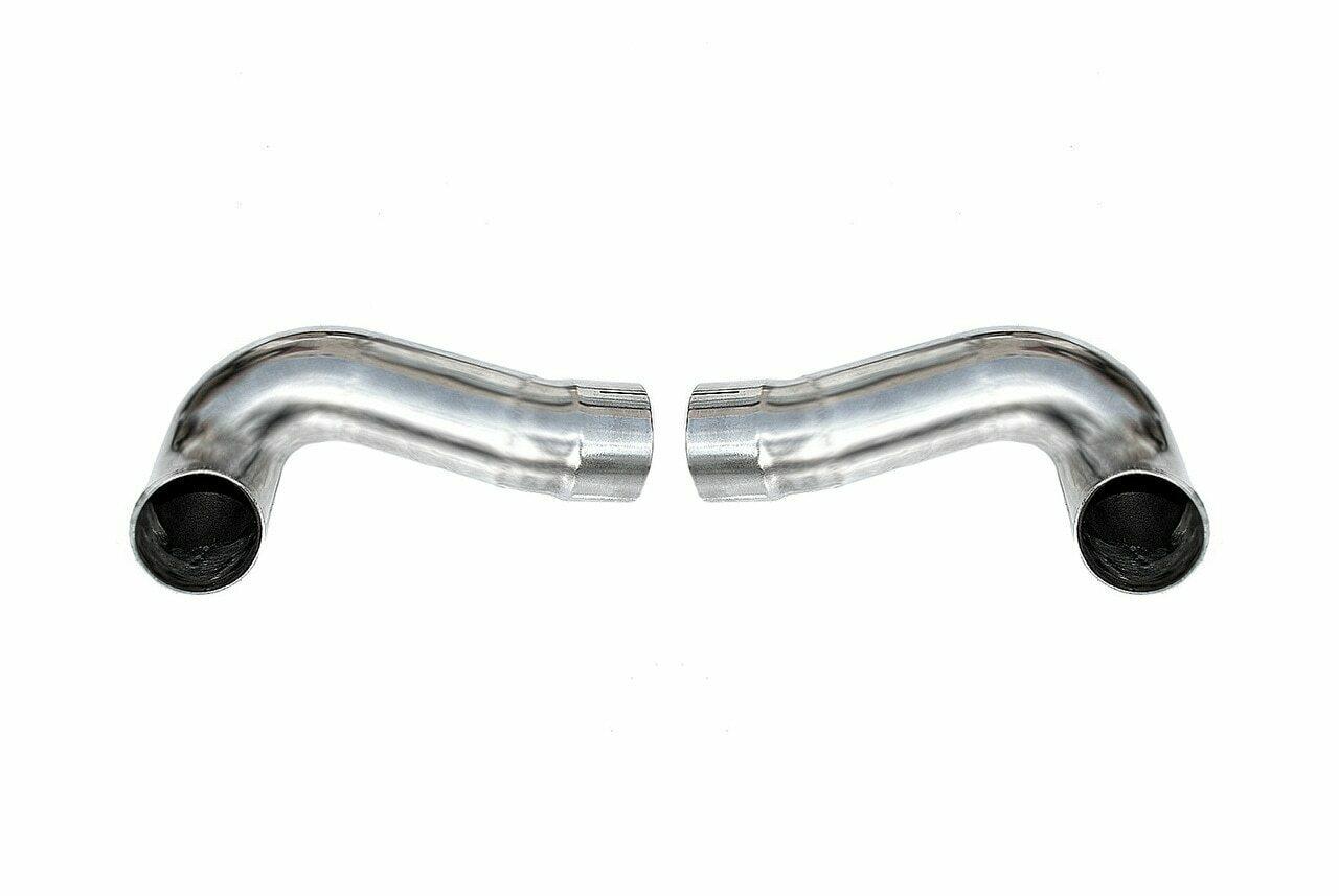 Fabspeed Porsche 997.2 Carrera Side Muffler Bypass Pipes (2009-2012)