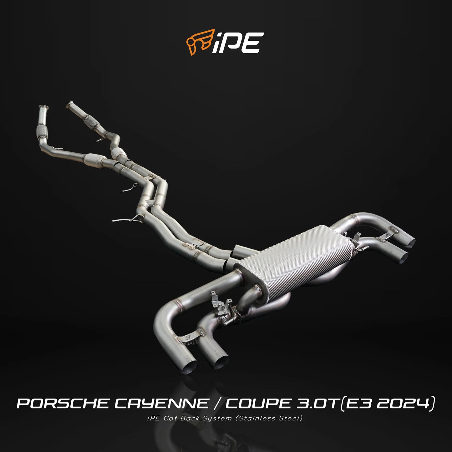 iPE Porsche E3 Cayenne 3.0T | Cayenne Coupe 3.0T 2023+ Downpipes