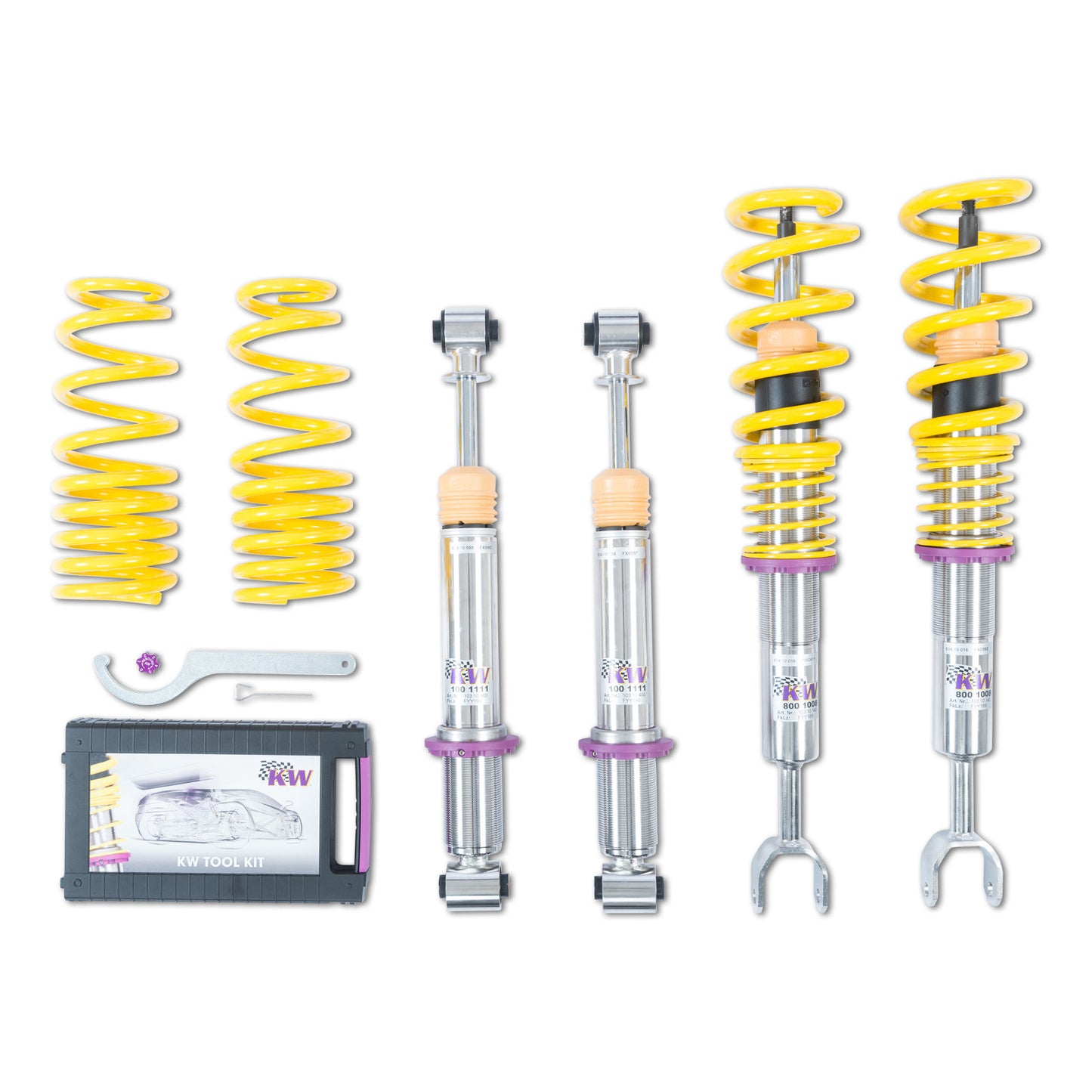 KW COILOVER KIT 10210032 V1 95-01 AUDI A4 S4 (B5 B5S) 95-01 A4 S4 (B5 B5S) SEDAN