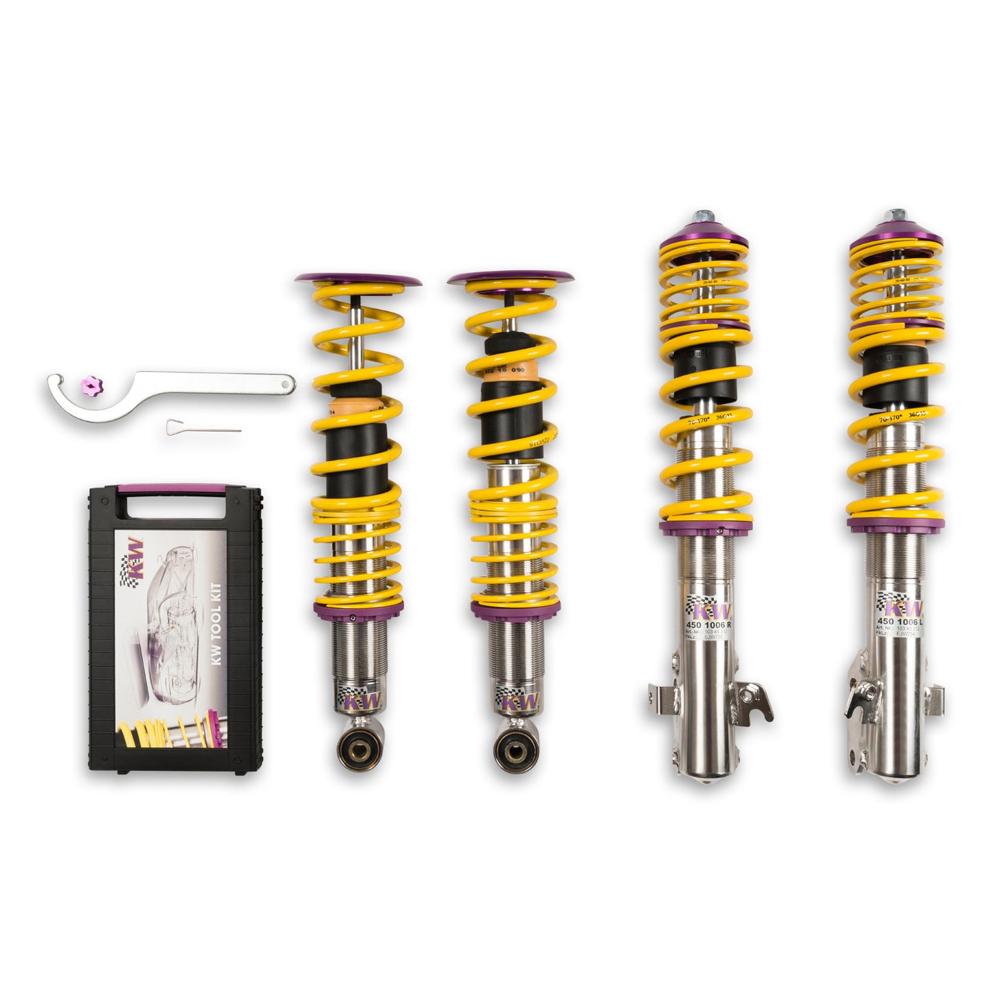 KW COILOVER KIT 10245015 V1 08+ Subaru Impreza incl. WRX 05+ IMPREZA WRX STI TYPE GG/GD