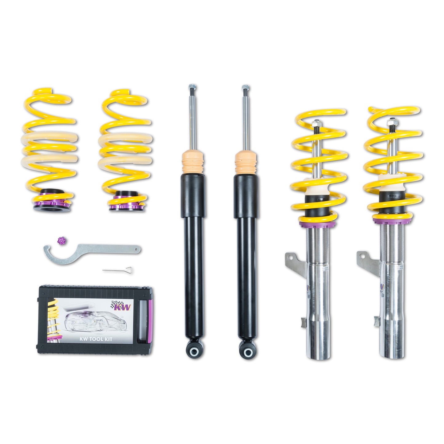 KW COILOVER KIT 102800CB V1 VW Golf VII R without