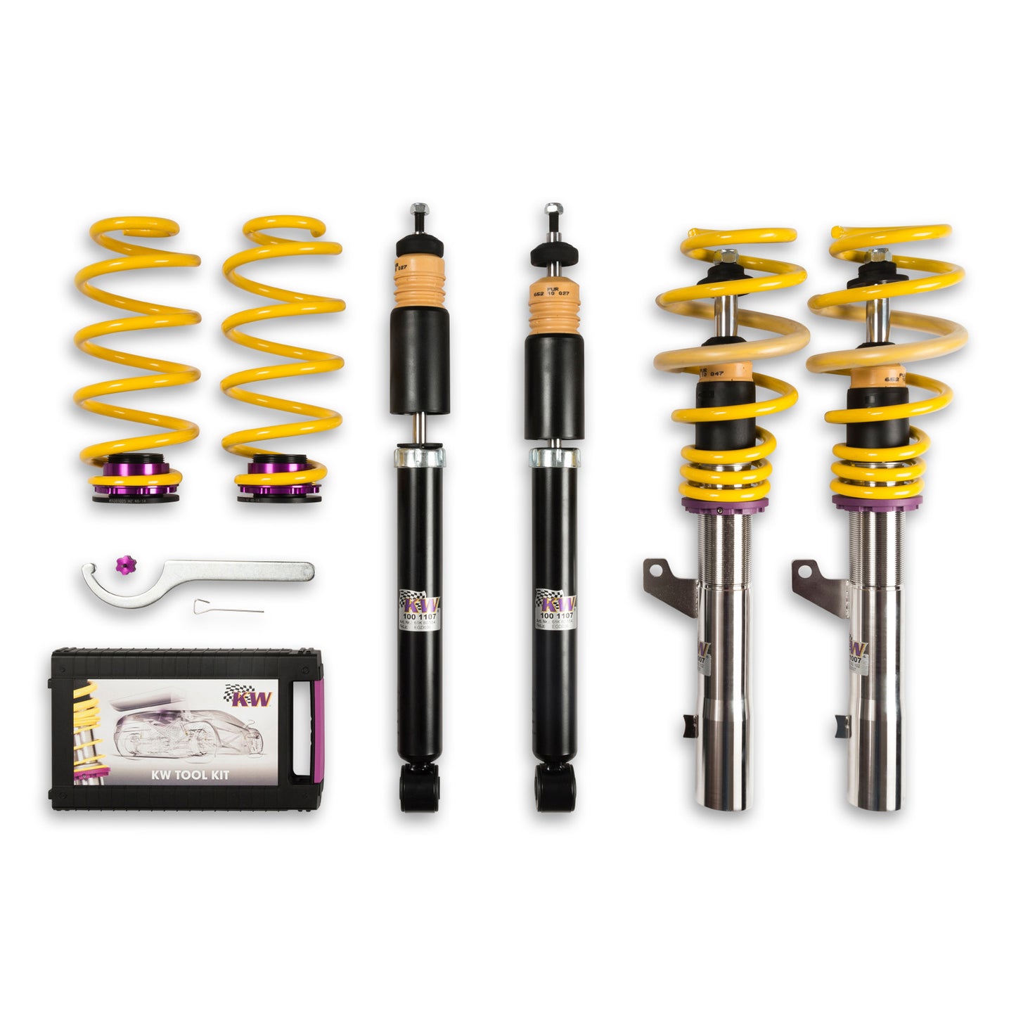 KW COILOVER KIT 10281031 V1 Audi TT/ VW MKVI