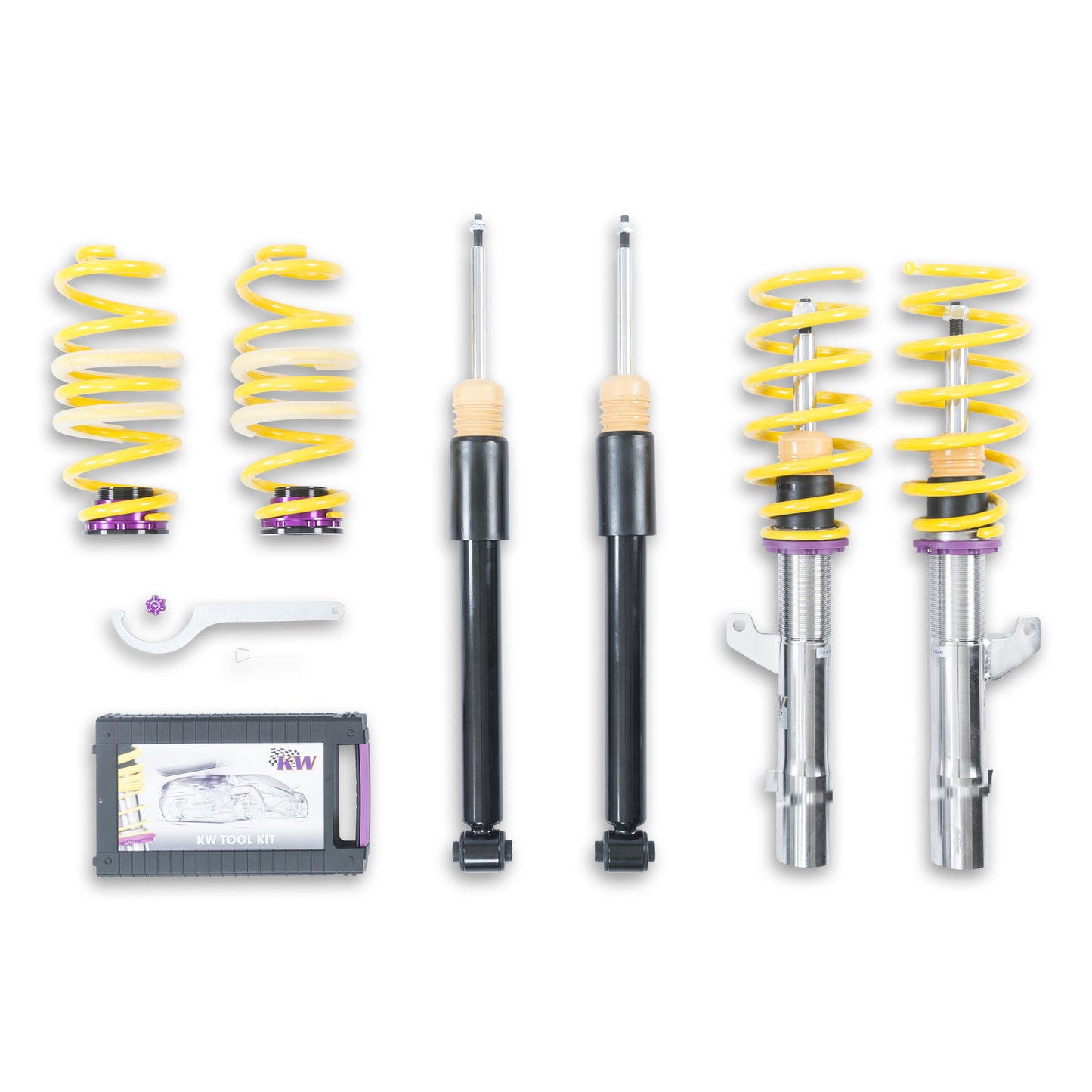 KW COILOVER KIT 1528000N V2 2015 VW GOLF VII GTI W/O DDC
