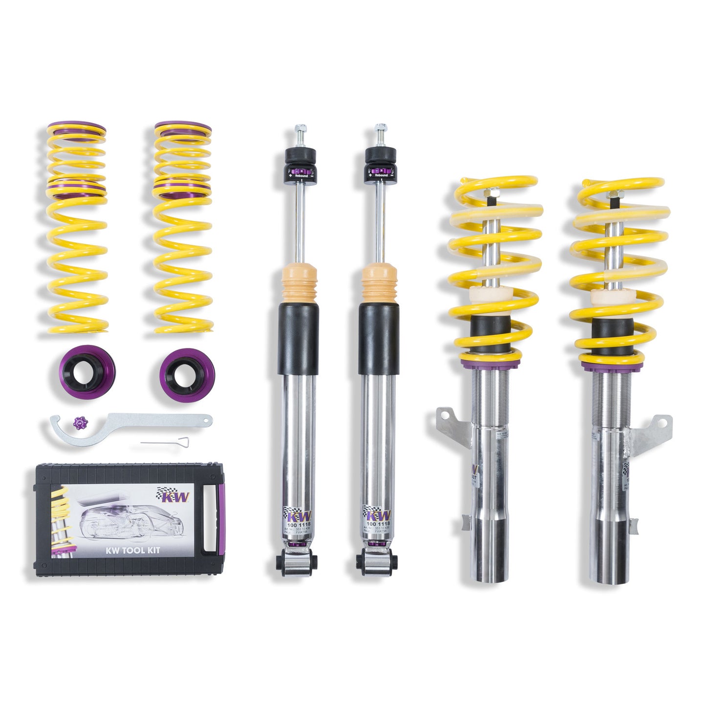 KW COILOVER KIT 352100AK V3 AUDI RS3 8V W/O EDC