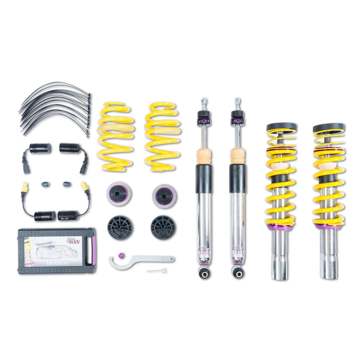 KW COILOVER KIT 352100BJ V3 18+ AUDI A4 (B9) SEDAN; A5 COUPE: QUATTRO, W/EDC