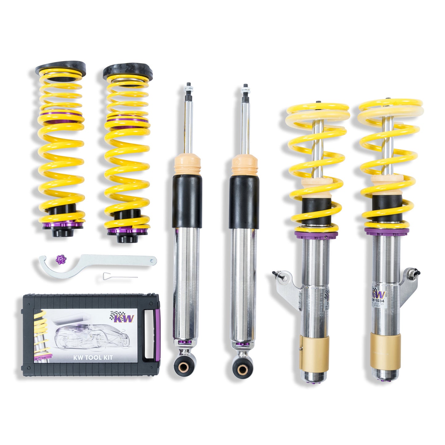 KW COILOVER KIT 3522000J V3 2014+ BMW 4SER F33 435I CONVERTIBLE RWD, WITHOUT EDC