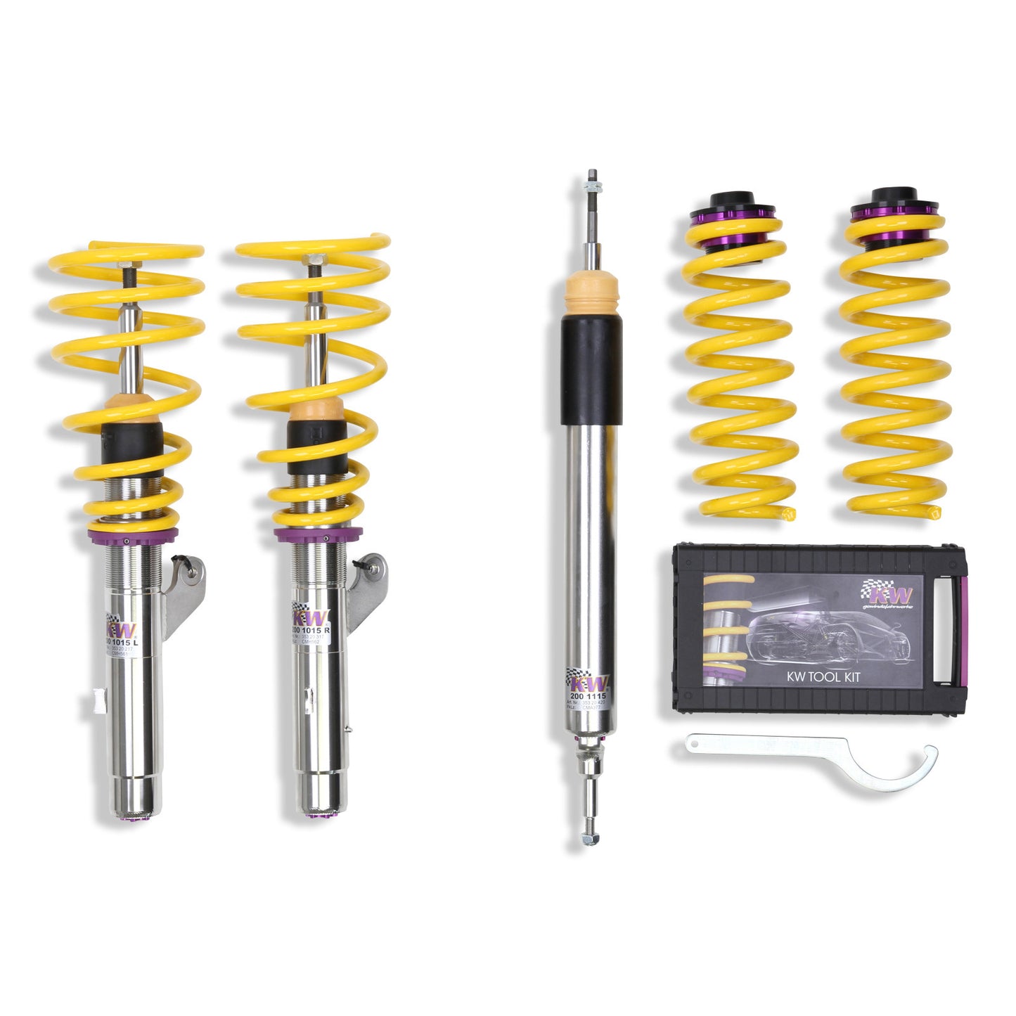 KW COILOVER KIT 35220032 V3 06+ BMW 3SERIES E90 (390L) SED 06+ 3SERIES E90 (390L) SEDAN