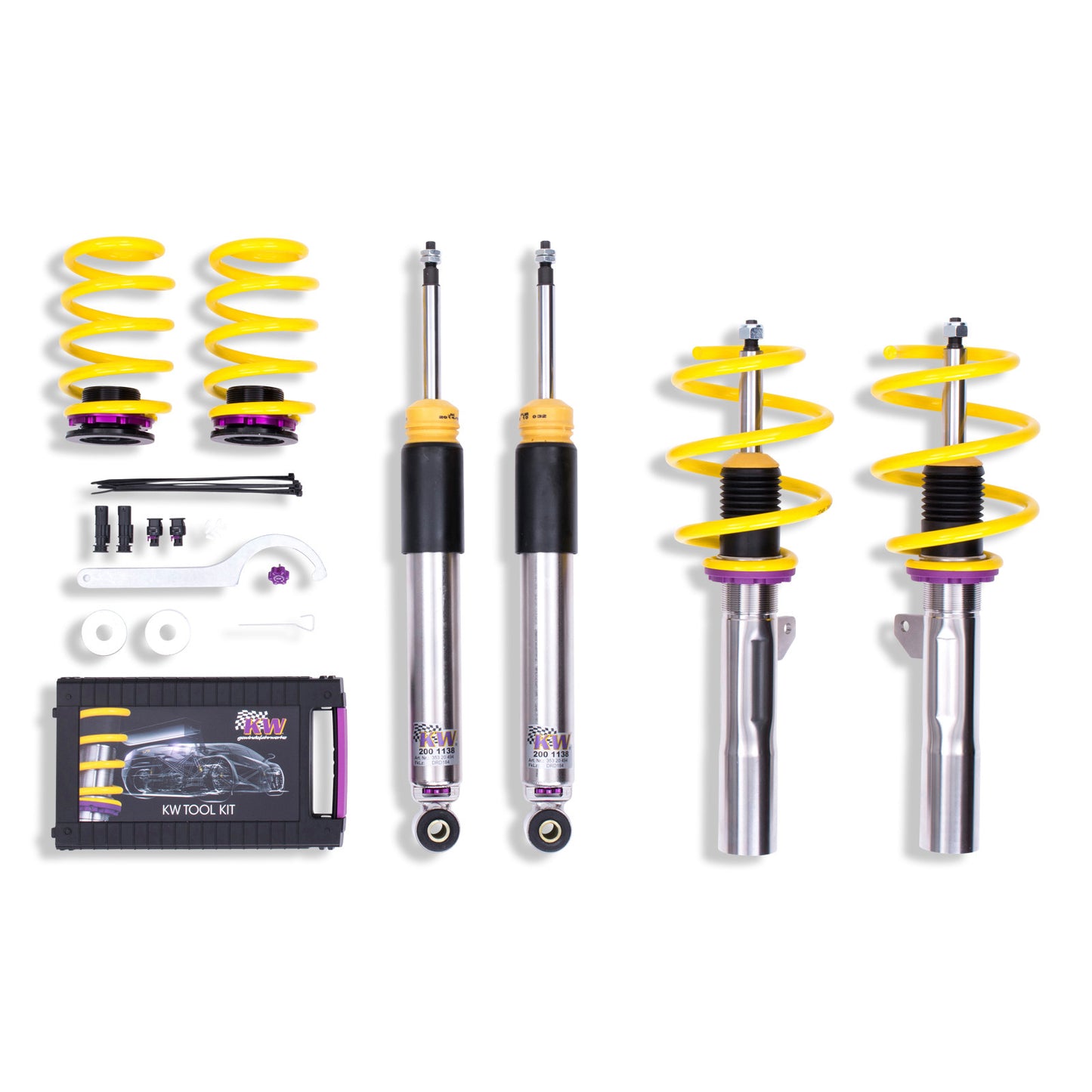 KW COILOVER KIT 352200AH V3 2015 MINI COOPER (F56) HARDTOP W/DAMPER CONTROL & EDC