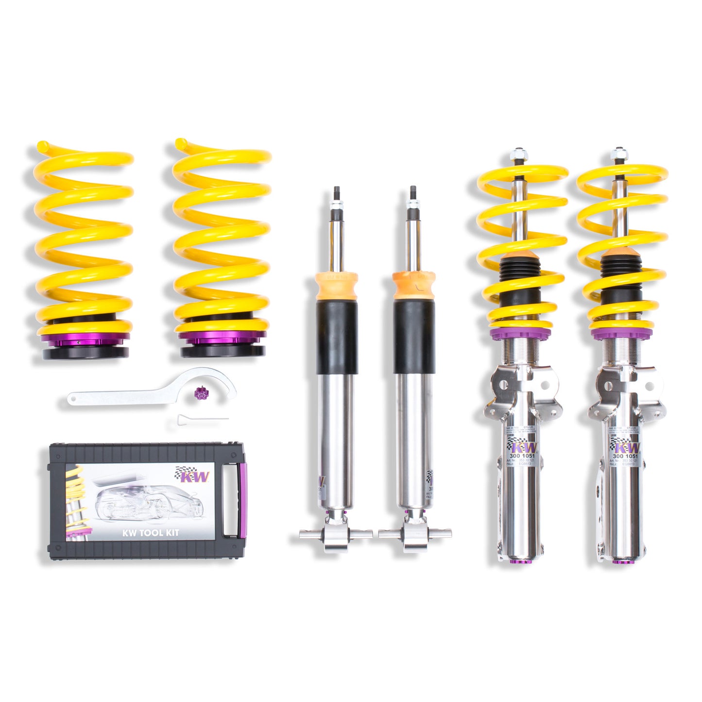 KW COILOVER KIT 35230065 V3 2015 FORD MUSTANG GT