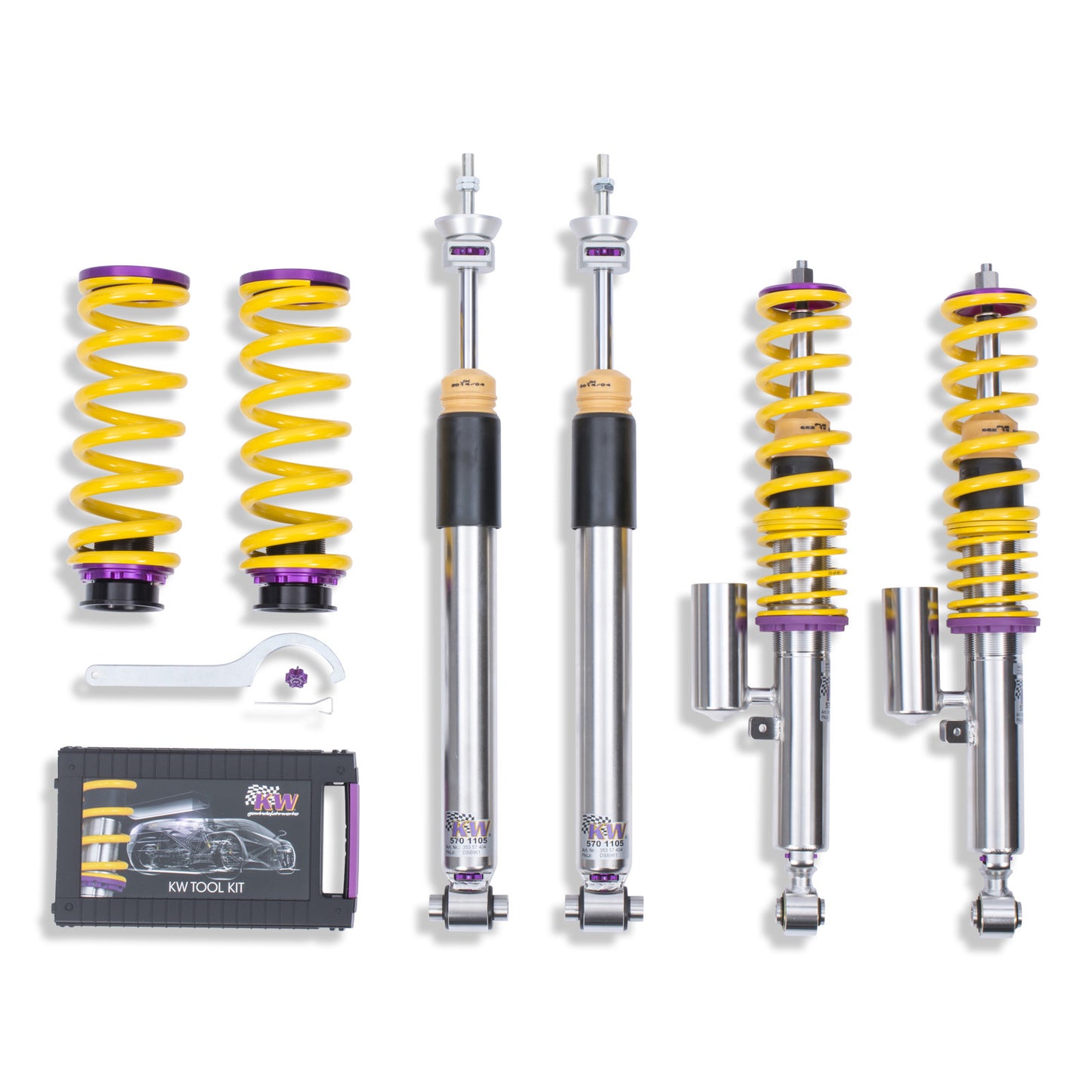 KW COILOVER KIT 35257005 V3 2014+ LEXUS IS250 IS350 IS300H (XE3) RWD