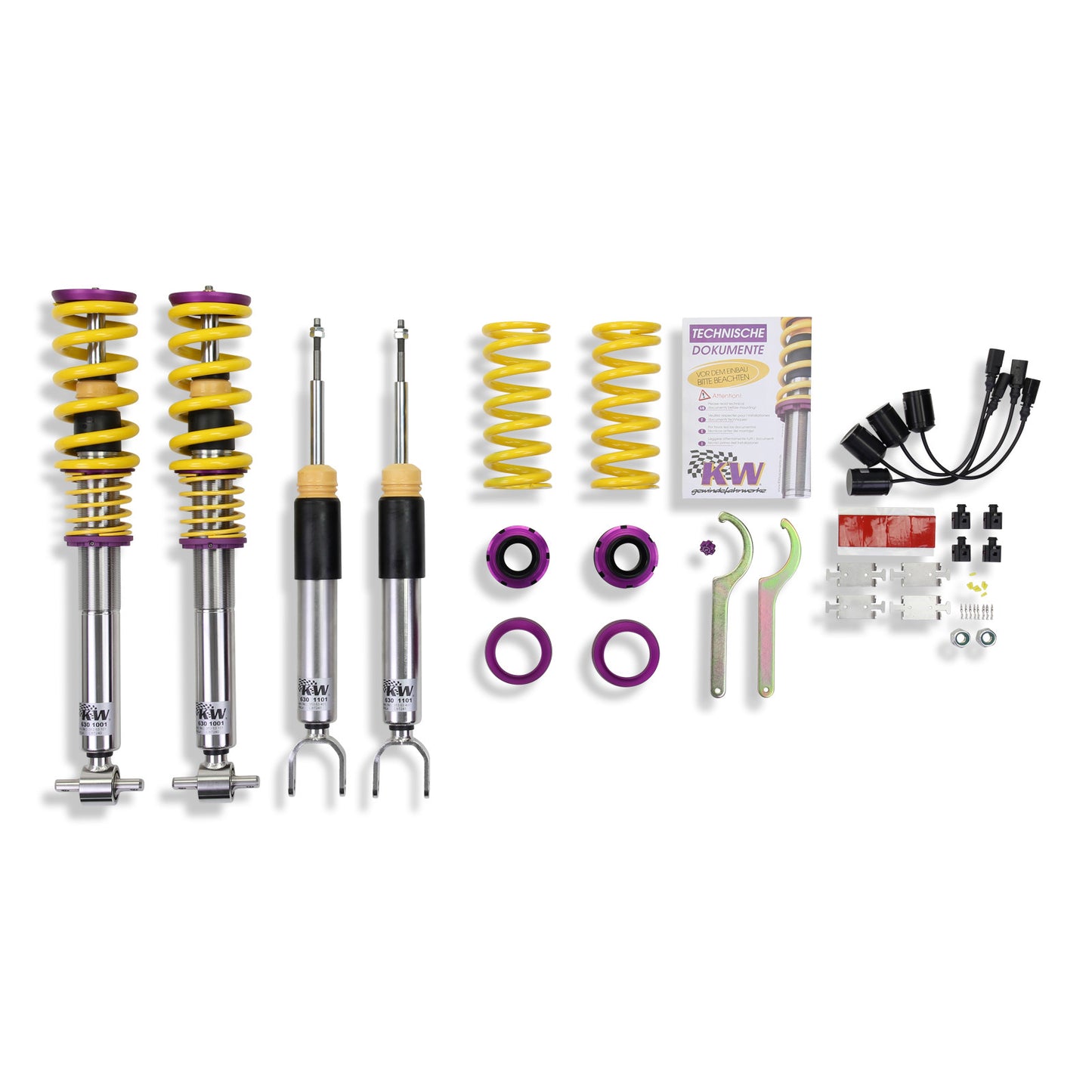 KW COILOVER KIT 35263003 V3 09+ CADILLAC CTS/CTS-V w/ EDC NSX; (NA1)