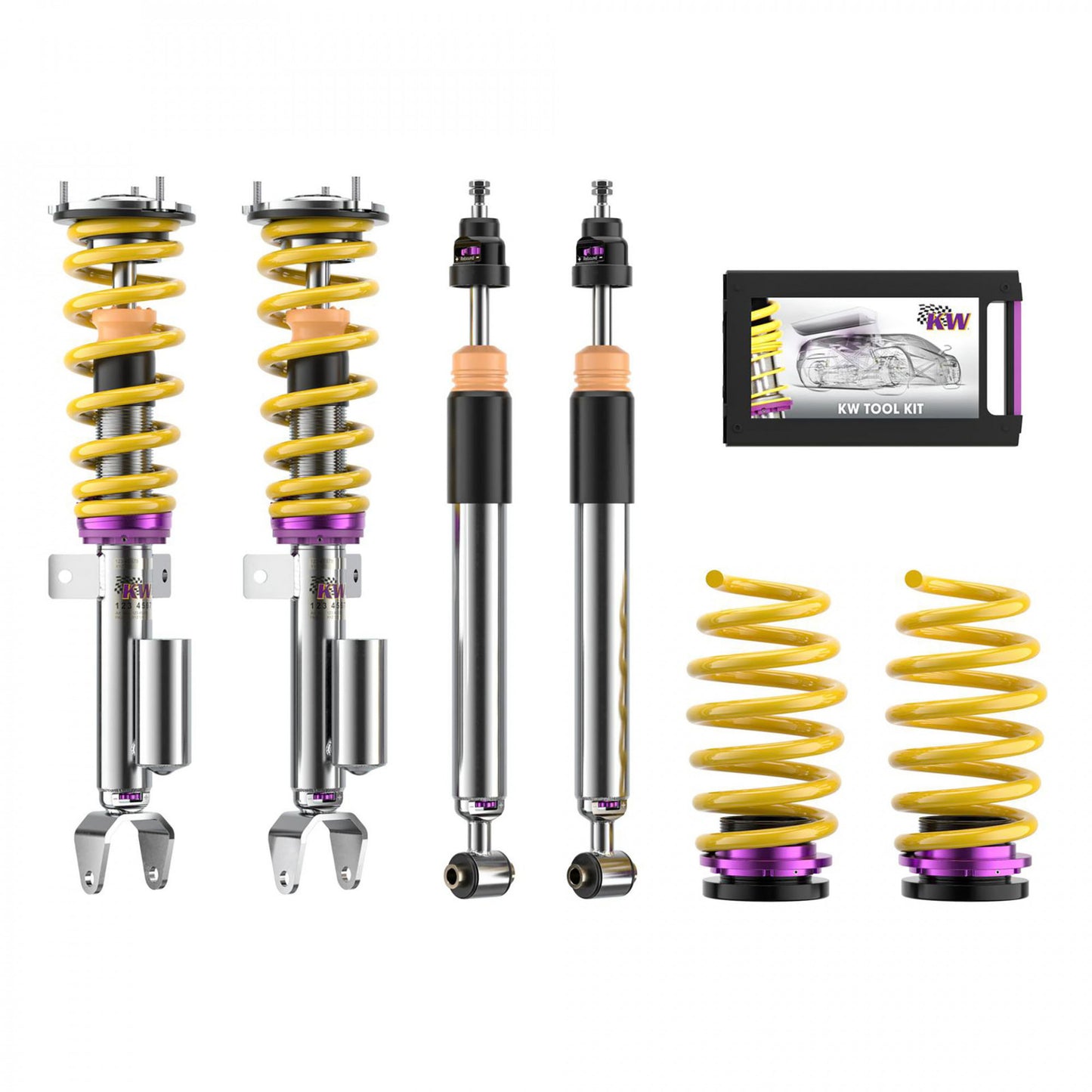 KW COILOVER KIT 35287006 V3 TESLA MODEL 3 (2WD) & MODEL Y (2WD)