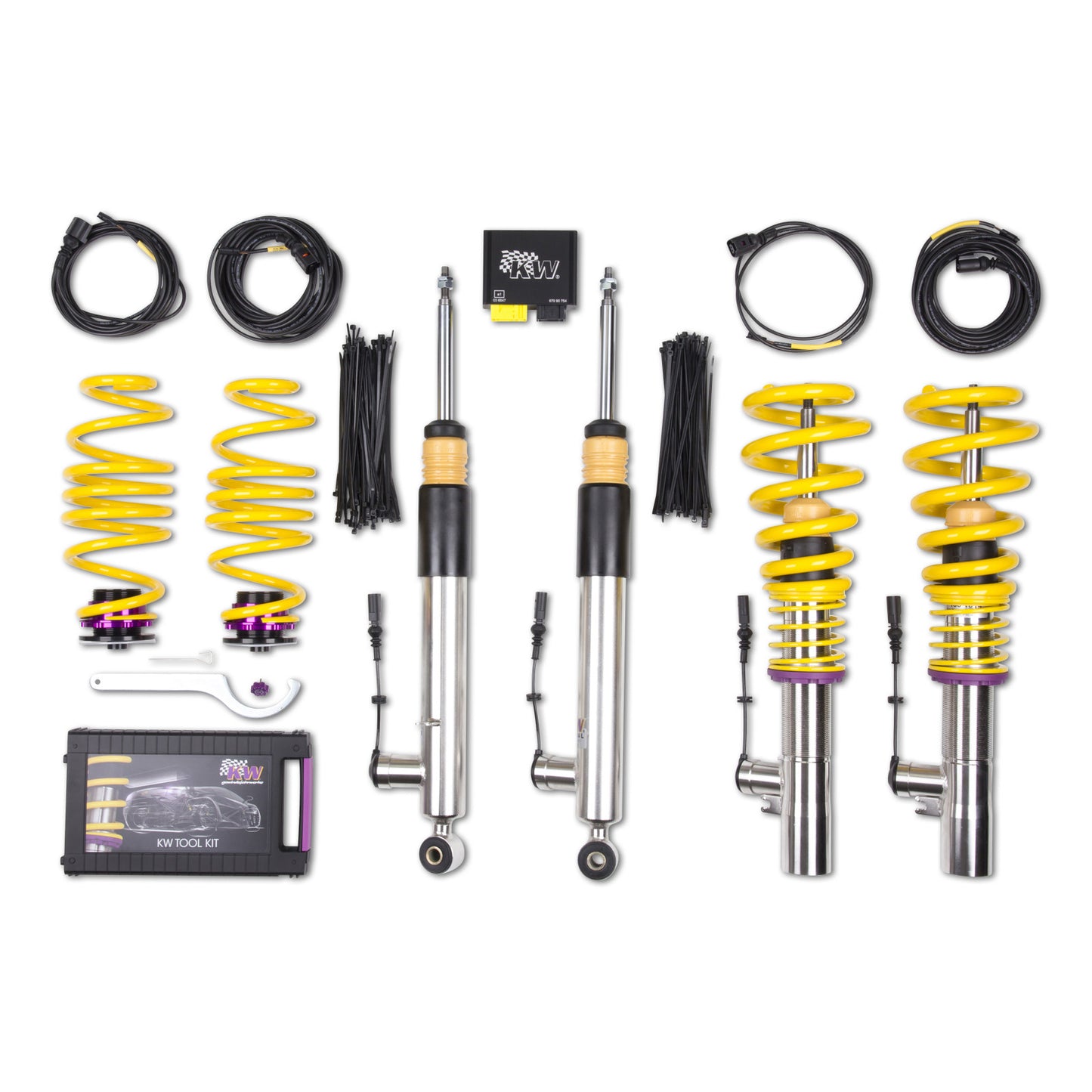 KW DDC ECU 39010028 COILOVER KIT  09+ AUDI S3 (8V) QUATTRO 2.0T