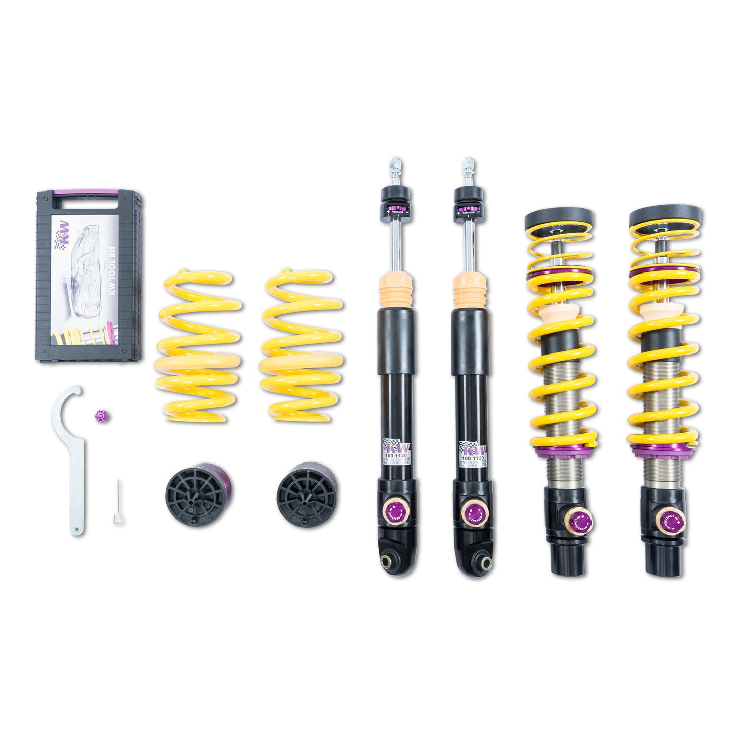 KW COILOVER KIT 3A7100BS V4 18+ AUDI RS5 COUPE W/O DRC