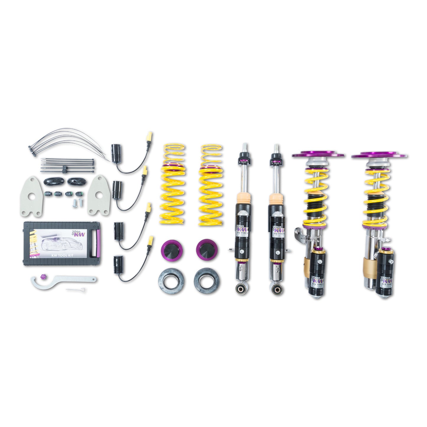 KW COILOVER KIT 3A7200AP V4 BMW F80 M3 F82 M4 W/EDC