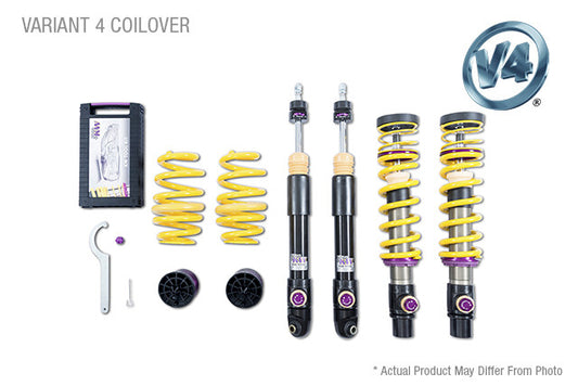 KW COILOVER KIT 3A771084 V4 PORSCHE 911 (992) CARRERA 2/2S COUPE; WITHOUT + WITH ORIGINAL LIFT SYSTEM; WITH PASM