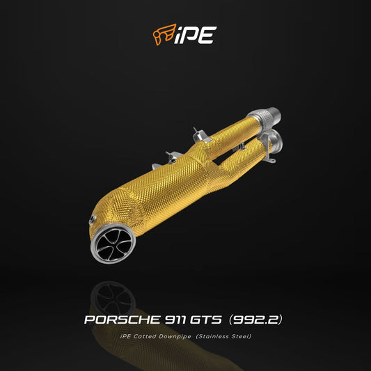 iPE Porsche 992.2 GTS Catted Downpipe