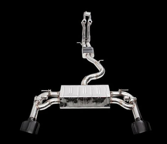 Audi RS3 Sportback 8V.1 iPE Cat Back System (Stainless Steel)